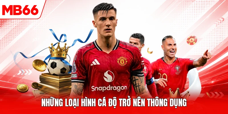 Những loại hình cá độ trở nên thông dụng