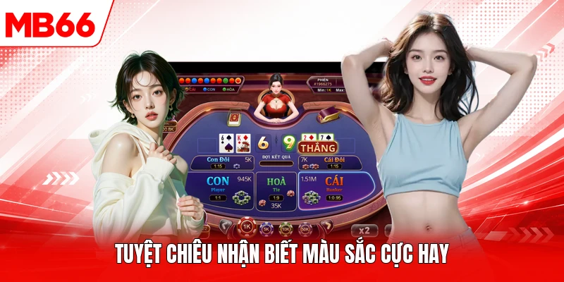 Tuyệt chiêu nhận biết màu sắc cực hay